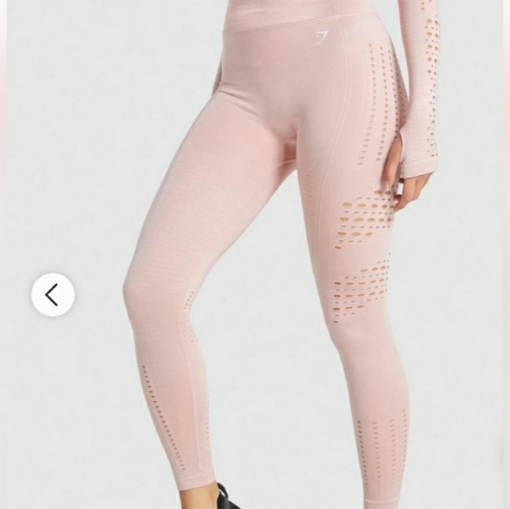 NWOT Gymshark Glow Light Pink Set - Picture 4 of 14